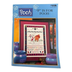 "P" Is For Pooh, Leisure Arts #3089, Cross Stitch Patterns, Booklet - Picture 1 of 3