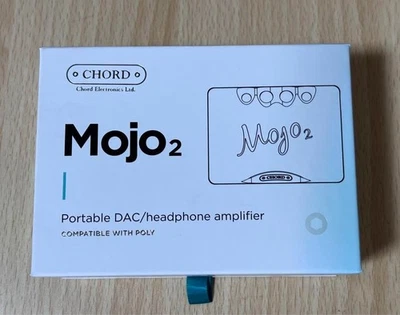 NEW CHORD Electronics Mojo 2 Black Portable Headphone Amplifier Micro USB - Image 1 of 4