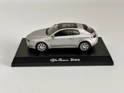 Kyosho 1:64 Alfa Romeo Brera cupé plateado Giorgetto Giugiaro diseño italiano Foto 1 de 4