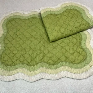 Pottery Barn Kids Cotton Pillow Shams Standard Size (2) Top Stitched Quilted  - Picture 1 of 5