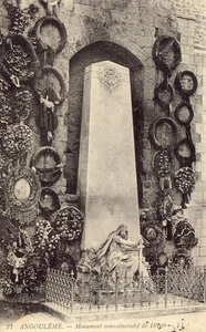 ANGOULEME Monument commémoratif de 1870 - Imagen 1 de 1
