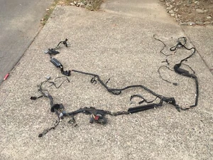 96-98 MUSTANG REAR BODY WIRE WIRING HARNESS V6 CONVERTIBLE AUTOMATIC. - Picture 1 of 9
