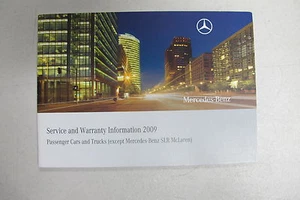 Genuine Mercedes Service and Warranty Information 2009 - Passenger Cars & Trucks - Foto 1 di 6