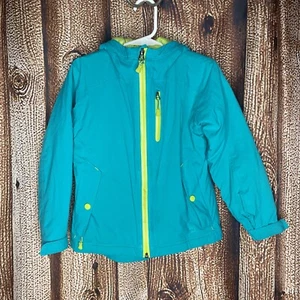REI Girls Lightweight Quilted Jacket Hooded Size XXS (4-5) - Picture 1 of 5