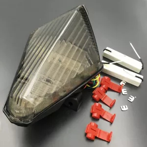 Smoked LED Tail Light For Yamaha YZF-R1 2007-2008 TMAX S30 2012-2014 Motorcycle - Foto 1 di 8
