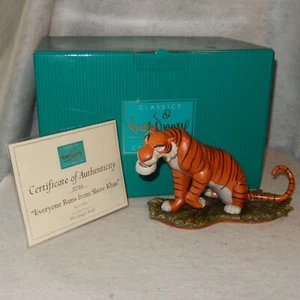 1998 DISNEY Everyone Runs From SHERE KHAN Classics EVENT Jungle Book LE MIB COA - Picture 1 of 9