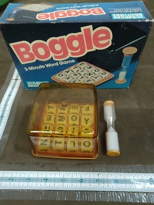 1987 Vintage Boggle 3 Minute Word Search Game Hasbro Parker Brothers - Image 1 of 4