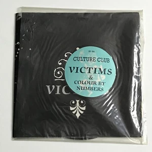Culture Club - Victims 7" Vinyl Record + Poster Sleeve - VS641 - Picture 1 of 8