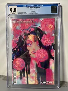 Trial of the Amazons #1 Besch Variant CGC 9.8 NM/M Gorgeous Gem slab - Picture 1 of 4