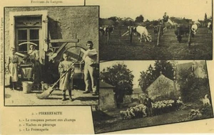 Reédition carte postale ancienne-Pierrefaite-La Fromagerie-Langres-M113 - Bild 1 von 1