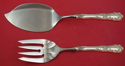 Juego para servir pescado Buttercup by Gorham de plata esterlina salmón hecho a medida Foto 1 de 3