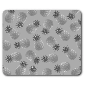 Rectangle Mouse Mat BW - Pineapple Pattern Tropical Print #36301 - Photo 1/8