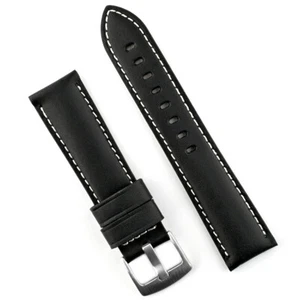 B&R Bänder Kalbsleder Uhrenarmband Armbänder - Farbauswahl - 20 mm 22 mm 24 mm - Bild 1 von 7