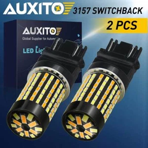 3157 3757A 4157na Doble Color con Interruptor LED Intermitente Bombillas de Luz de Estacionamiento - Imagen 1 de 7