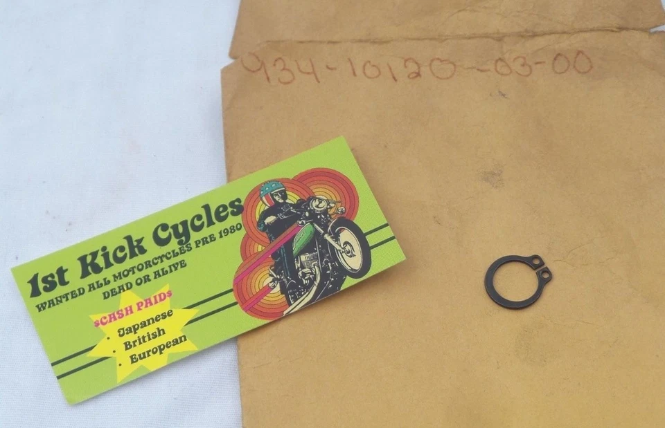 Circlip de arranque NOS YAMAHA XS1100 XJ1100 93410-12003 OEM Foto 1 de 1