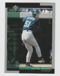 Tarjeta de novato ICHIRO SUZUKI Mariners 2001 Upper Deck MVP #60 SP RC / 2 disponibles - Imagen 1 de 1