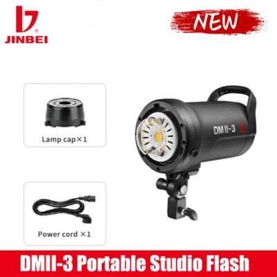 JINBEI DMII-3 300Ws Photography Lamp GN60 Speedlite Light for Canon Nikon Sony - Image 1 of 4