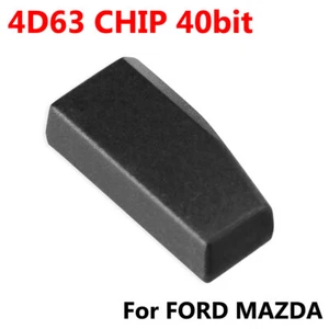 ID63 40 BIT Key Transponder Chip For Ford Mazda 2 3 6 Car Remote Crypto Carbon - Picture 1 of 5
