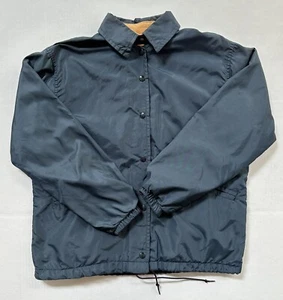 Vintage 50s 60s LL Bean Chamois Lined Nylon Coach’s Jacket Womens Size L - Picture 1 of 11