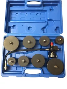 9PCS Turbo System Leakage Tester Kit Turbo Charger Air Pressure Leak Tester - Picture 1 of 4