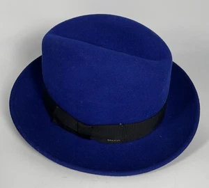 Bailey of Hollywood Fedora BLIXEN 100% Wool Spruce Navy M medium - Bild 1 von 13