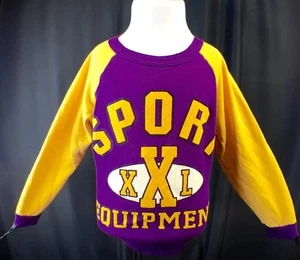 Niñas Chaqueta Suéter 4T Mezcla de Algodón Púrpura Amarillo Mangas Largas Deporte Único - Imagen 1 de 11