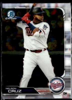 2019 Bowman Chrome #70 Nelson Cruz - Image 1 of 2