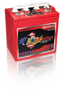 U.S.US8VGC-XC2 8V 170Ah Group Size GC8 Flooded Deep Cycle Golf, RV Battery - Picture 1 of 2