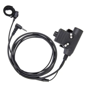 PTT Cable Plug for Yaese VX‑3R Walkie-talkie Adapter 80cm /31.5in Cable - Zdjęcie 1 z 8