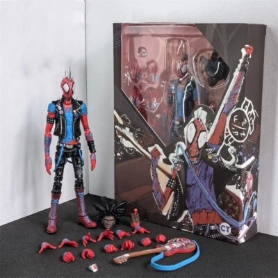 Figura de acción Spider Punk Spider Man: Across The Spider Verse 6" CT Toys regalo Foto 1 de 4