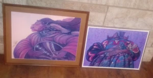 Charlies Bibbs Lot of 2 Signed with COA Mother Love Cloak & Shield - Picture 1 of 10