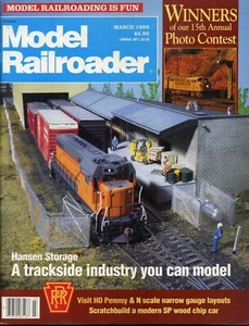 Model Railroader March, 1992 - Picture 1 of 1