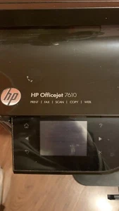 HP OfficeJet 7610 Wide Format e-All-in-One series Printer/Scanner/Fax/Web - Picture 1 of 9