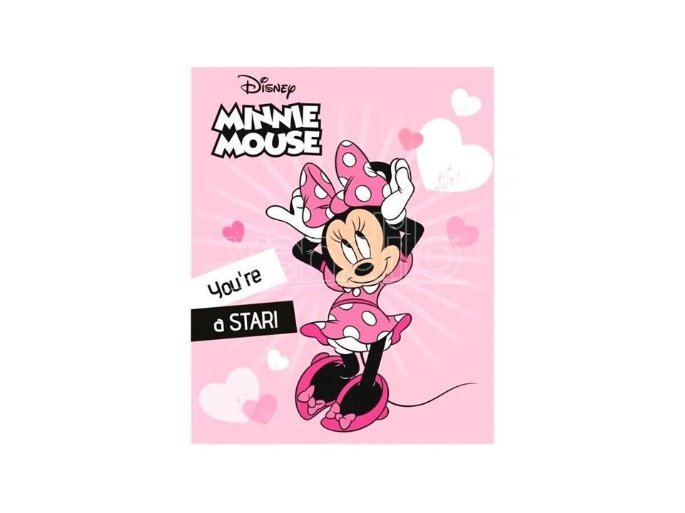 Plaid Pile Minnie  100x140 cm  Sfiziosa® - Immagine 1 di 1