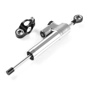 Silver Stabilizer Steering Damper For Kawasaki Ninja 1000 ZX1000G / ZX1000 ABS - Picture 1 of 7