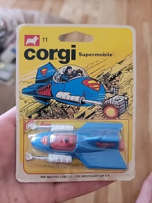 Corgi #11 SUPERMAN-SUPERMOBILE SUPERMAN DC COMICS 1979 NEW. - Image 1 of 4