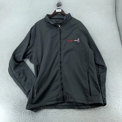 Chaqueta UFC BodyArmor Para Hombres 3XL Gris Reebok Cremallera Completa MMA Entrenamiento Top Camisa Foto 1 de 4