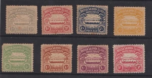 Britische Salomonen 1907 - Frühe Fälschungssammlung auf Einsteckkarte - Bild 1 von 1