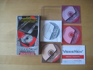 VideoNow Media Wizard PVD Creation Software 4 leere Discs neu geöffnete Verpackung - Bild 1 von 3
