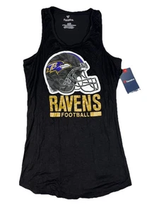 Damen NFL Baltimore Ravens Trikot Helm Swing Racerback Tri Tank Top, Small - Bild 1 von 4