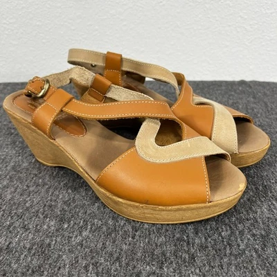 Spring Step Wedge Sandals Women's EU 41 US 10.5 Italy - Image 1 of 4