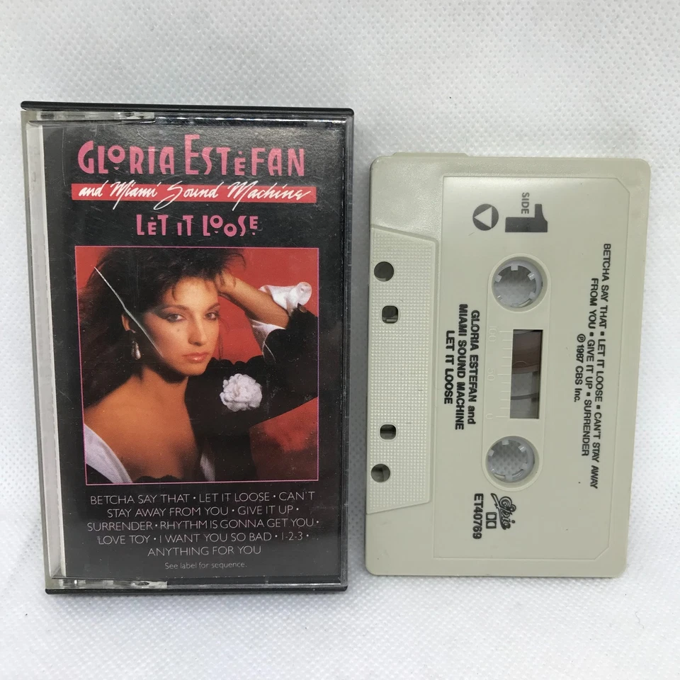 Let It Loose by Gloria Estefan & Miami Sound Machine 1987 Cassette TESTED Epic - Image 1 of 1