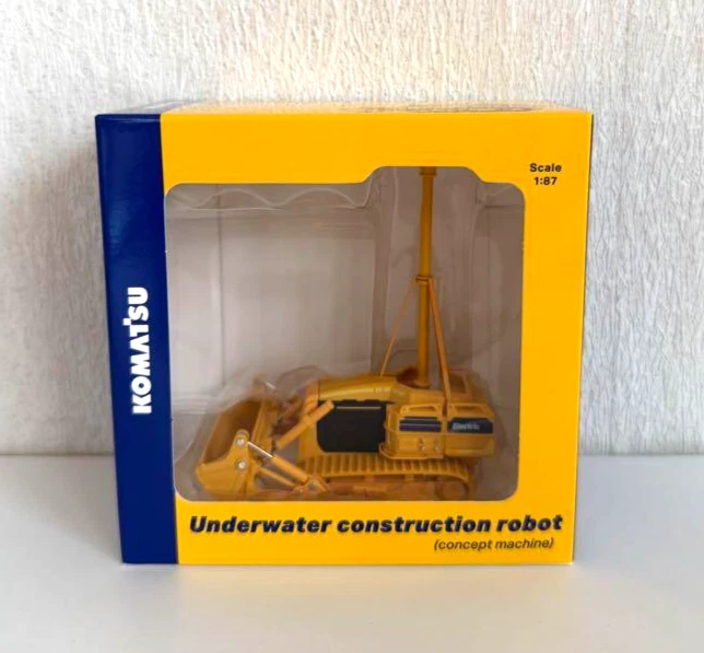 Komatsu Yellow 1:87 Scale Contemporary Manufacture Diecast