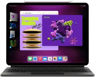 Apple iPad Pro  6. Generation 12,9 Zoll  WLAN  128 GB  Grau - Bild 1 von 4