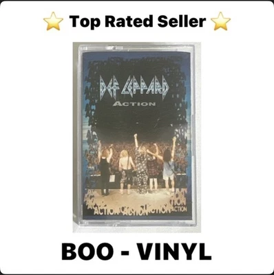 Def Leppard ~ Action ~ Cassette Tape Single Rare EX / EX Condition - Image 1 of 4
