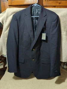 Dockers 42R Navy Blue Mens Sport Coat,New With Tags MSPR $150 - Picture 1 of 14
