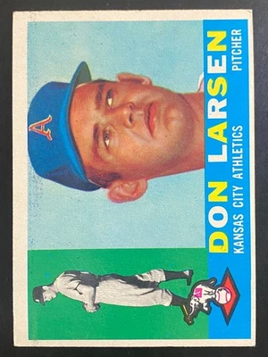 Don Larsen 1960 Topps béisbol Kansas City atletismo #353 Foto 1 de 2
