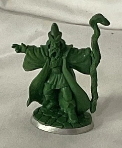 Sandra Garrity Rawcliffe Siramon Snaketooth Wizard Miniature Green Orig Sculpt - Picture 1 of 6