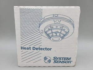 New System Sensor 5551R Heat Detector 500 Series 8063 - Picture 1 of 2