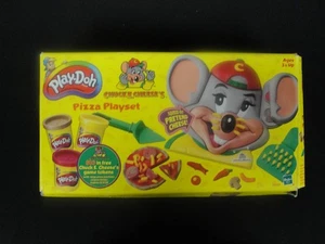2001 Hasbro Play-Doh Chuck E. Cheese’s Pizza Spielset guter Zustand mit Box komplett - Bild 1 von 13